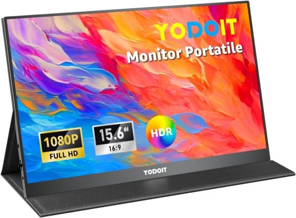 Yodoit Monitor portatile 15,6 FHD Recensione